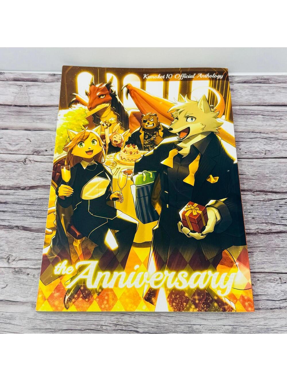 Kemoket Official Anniversary Kemono Art Book Manga Doujinshi Anthro US Seller